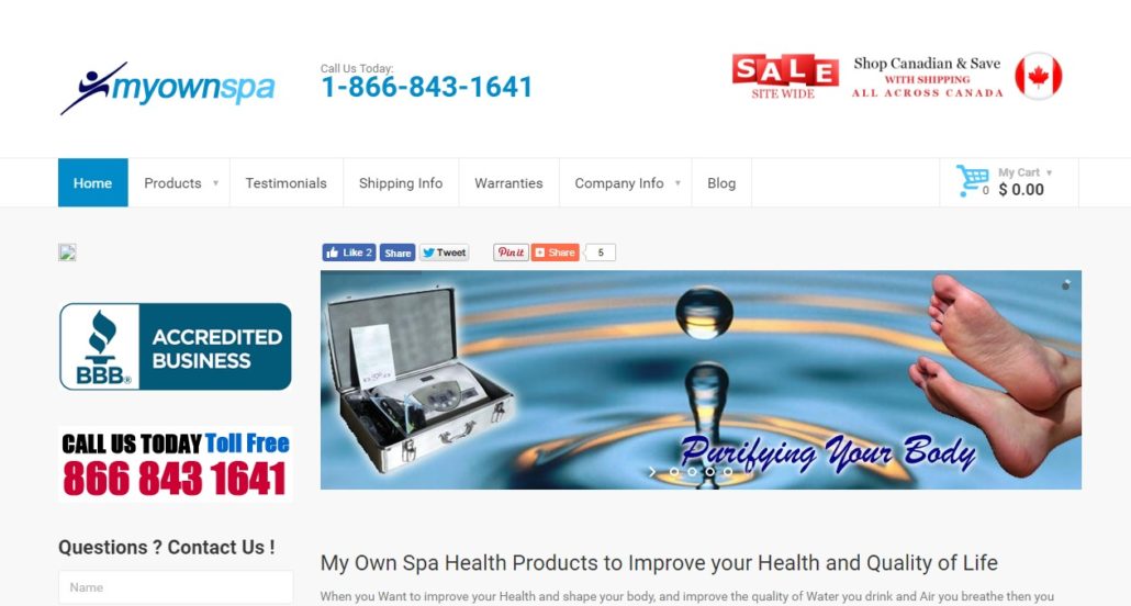 Ecommerce Website designed to bring in increased sales to business